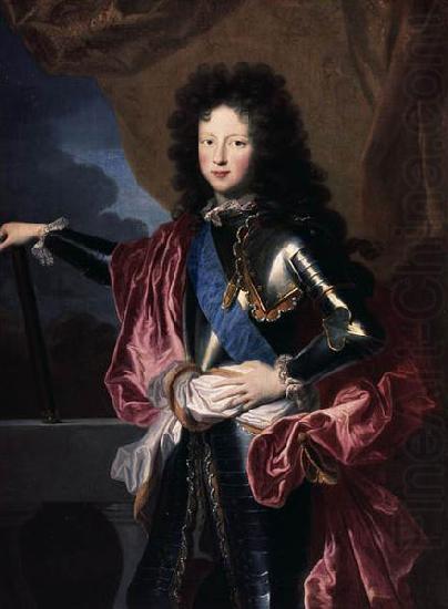 Portrait of Philippe II, Duke of Orleans (1674-1723), Regent de France, Hyacinthe Rigaud